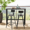 Outdoor Garden Patio Bar Table Indoor Home Bistro Set With 2/3 High Bar Stools