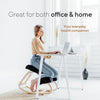 Ergonomic Wooden Chair Stool for Posture Correction Home and Office UK