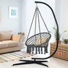 Cocoon Egg Hanging Swing Chair Stand Hammock Frame Garden Furniture In & Outdoor