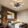 63cm 3 Blades Dimmable Ceiling Fan with Lighting LED Light APP Bluetooth Control