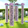 Costway Birdcage Shape Gazebo Pergola Pavilion Galvanized Metal Arch Trellis