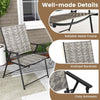 Portable Lawn Chairs Outdoor Wicker Dining Chairs