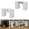 Manicure Table Nail Beauty Salon Station Technician Storage Desk+Dust Collector