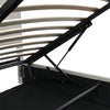 Ottoman Storage Bed 6FT Super King Upholstered Bed Frame with Hydraulic Lift