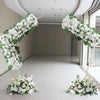 1M White Peony Flowers Floral Row Arch Wedding Backdrop Decor DIY Party Ceremony