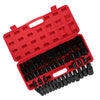 Heavy Duty 35 Piece Car Truck Deep Impact Socket Set 1/2" Drive 8- 32mm Metric