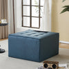 Free Combination Leather Sofa Cube with Detachable Backrest Sectional Floor Sofa