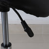 Stool On Wheels Adjustable Salon Beauty Chair Swivel Bar Stools Black White