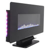 Electric Wall Mounted/Free Standing LED Fireplace 7 Colour Flames Fire Heater UK