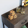 Console Table with 2 Drawer Wooden Shelf Hallway Storage Desk Furniture Bedroom