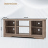 Costway Living Room TV Console Table TV Stand for up to 65" Flat Screen TVs