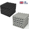 6-96Pack 12x12x1" Acoustic Wall Panels Studio Egg Crate Sound Proofing Foam Pads