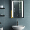 Illuminated LED Bathroom Mirror Cabinet Demister/Sensor/Clock/Shaver Socket