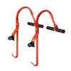 Pair Extension Ladder Roof Hook w/ WHEEL Ladders Adapter Ladder Stabilizer Climb