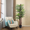 Large Artificial Fern Green Plant Realistic Fake Palm Tree Potted Home 200cm