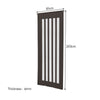 Internal Bi Folding Concertina Accordion Door PVC Sliding Divider Doors Bathroom