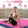 4F Folding Gymnastics Mat 10cm Thick Foam Tumbling Mats with Carry Handles