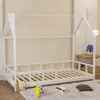 Toddler PineWood Bed Frame Children Kids Junior House Bedframe Bedroom Furniture