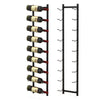 Costway Wall Mounted Wine Rack Hanging Wine Storage Display Rack for 9 Bottles