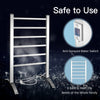 2-in-1 Multifunctional Electric Towel Warmer 100W Heater Drying Cloth Stand Rack