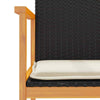Gecheer Sofa Chairs with Cushions Patio Chairs Cushioned Garden Seating O7V9