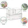 3-10x Clear Box Kitchen Pantry Fridge Organiser Food Storage Container with Lid