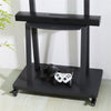 Mobile TV Cart Floor Stand Mount Height Adjustable Large Trolley for 32- 80'' TV