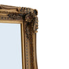 173cm Vintage Baroque Embossed Wooden Frame Full Body Length Mirror Wall Mounted