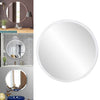 16'' Round Wall Mirror Self Adhesive Stick Bathroom Bedroom Office Vanity Decor