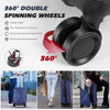 Suitcase Set of 4 ABS Cabin Hard Shell Luggage Travel Trolley 4Wheel Lightweight