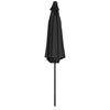 XL 3M Round Outdoor Parasol Tiltable Canopy Garden Patio Umbrella Sun Shelter