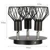 Modern 3 Way Adjustable LED Ceiling Spotlight Round Kitchen Spot Light w/ Nkfksl