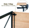 Folding Desk Foldable Computer Desk Table No Assembly Home Office Miami