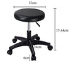 Black Swivel Stool Adjustable Height Chair Office Round Desk PC Stool UK Seller