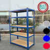 Heavy Duty 5 Tier Steel Storage Shelf Home Garage Shelving Unit Shelves Rack
