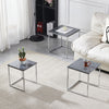 Nest Of 3 Nested Nesting Tables Side End Coffee Table Wooden for Living Room