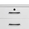 Lockable Drawer Office File Document Cabinet Printer Stand Filing Storage Table
