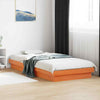 BaraSh Bed Frame Wax Brown 90x190 Solid Wood Pine,Platform Bed Frame,For E8I3
