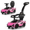 3-In-1 Toddlers Ride on Push Car Kids Licensed Lamborghini Walking Toy Car