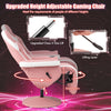 Massage Video Gaming Recliner Chair Ergonomic High Back Office Chair w/Footrest
