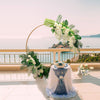 Round/Oval/Square Wedding Arch Stand Birthday Party Backdrop Flower Balloon Deco
