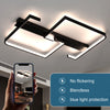 LED Ceiling Light Geometry Square Dimmable Ceiling Lamp 3000K-6500K Living Room