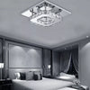 20-100cm Flush Mount Modern Square Ceiling Chandelier Crystal Light Lamp Pendant