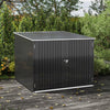 Large Outdoor Garden Bicycle Shed Bike Tool Storage Garage 2 Door & 4 Bike Lanes