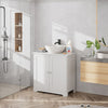 Modern Bathroom Sink Cabinet Under Basin Unit Cupboard Storage Furniture White