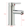 Taps Basin Sink Mono Mixer Chrome Cloakroom Tap + Free Waste Bathroom Silver UK