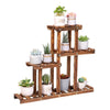 4/6 Tier Flower Plant Stand Pot Shelf Display Tabletop Ladder Garden Rack