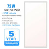 4PCS 2x4 FT 72W Efficient LED Panel Light Ceiling Down Ultra-thin Fixture 6000K