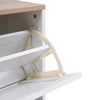Shoe Rack Shoes Storage Cabinet Wooden Stand Cupboard Unit 2 Drawers Organiser