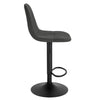 1/2/4/6x Bar Stool Kitchen Breakfast Pub Stool w/ Backrest Gas Lift Swivel Chair